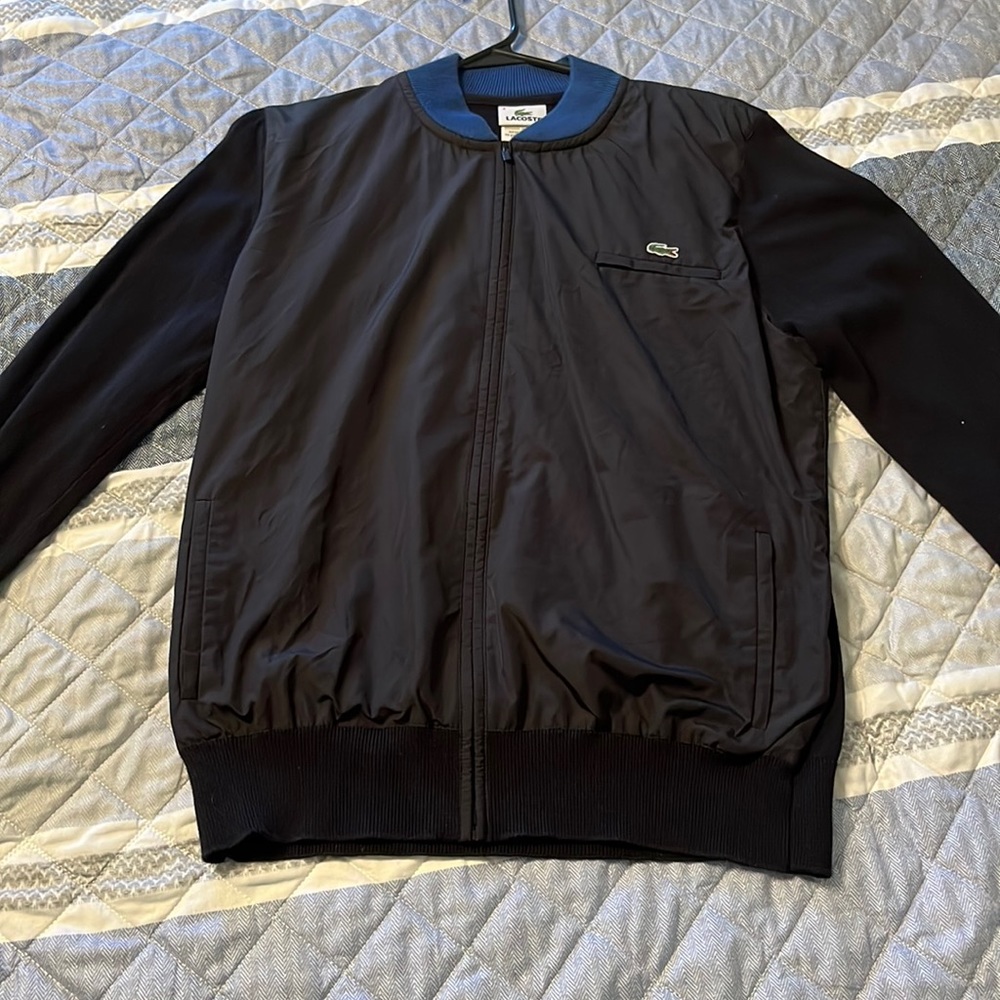 Lacoste members only style sweater/jacket medium/ size 4